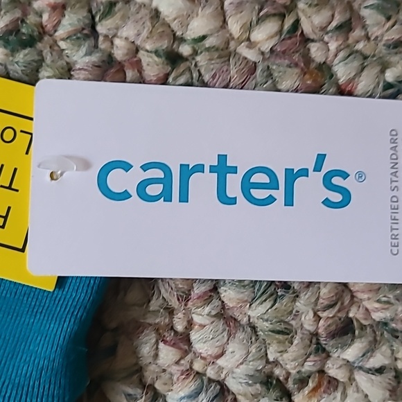 CARTER'S BRAND BOYS ONE PIECE SPACE PAJAMAS WITH FEET SIZE 24 MONTHS - Picture 6 of 8